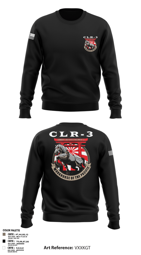 Crew Neck Sweatshirt, CLR-3, Marines, Teamtime, Team time, sublimation, custom sports apparel, team uniforms, spirit wear, spiritwear, sports uniforms, custom shirts, team store, custom team store, fundraiser sports, apparel fundraiser