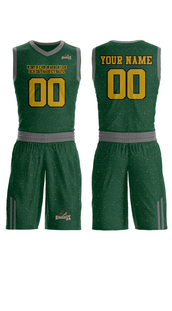 Womens Reversible Basketball Jersey, Northern Nash High School Basketball, Women's Basketball, Teamtime, Team time, sublimation, custom sports apparel, team uniforms, spirit wear, spiritwear, sports uniforms, custom shirts, team store, custom team store, fundraiser sports, apparel fundraiser