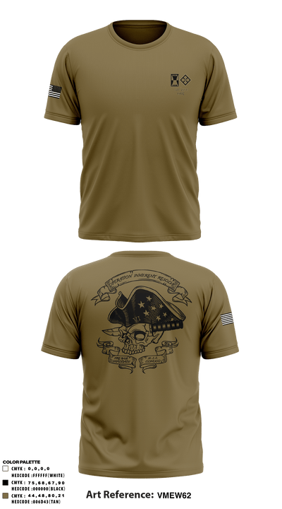 411th ecc 51393105 Short Sleeve Performance Shirt - 3