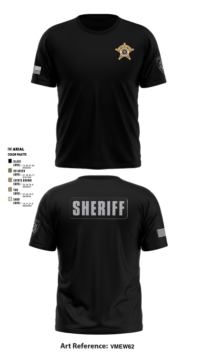 Henry County S.E.R.T. 87395571 Short Sleeve Performance Shirt - 1