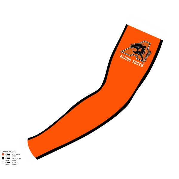 Arm Sleeve, Aledo Youth Football And Cheer Association, Football, Teamtime, Team time, sublimation, custom sports apparel, team uniforms, spirit wear, spiritwear, sports uniforms, custom shirts, team store, custom team store, fundraiser sports, apparel fundraiser