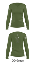 Bastard PLT 55747802 Women's Long Sleeve V-neck Shirt - 40
