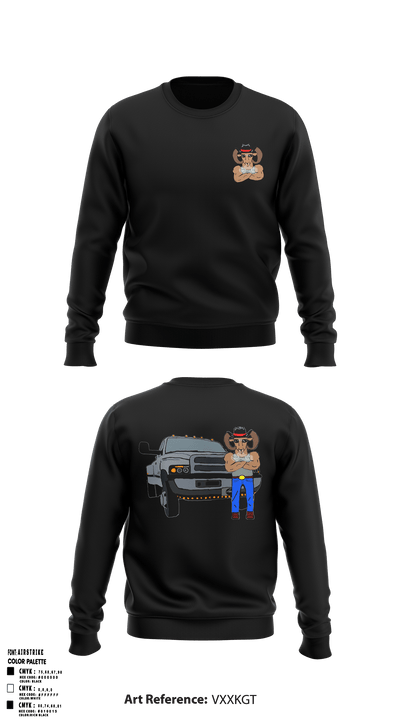 Farm Truck 12v 38630273 Crew Neck Sweatshirt - 1