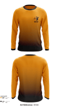 Ogallala High School Wrestling 28181125 Long Sleeve Rash Guard Shirt - 1