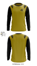 Corunna High School Wrestling 12954712 Long Sleeve Rash Guard Shirt - 1