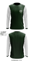 Sylvania High School Cheer 42424499 Long Sleeve Performance Shirt - 1