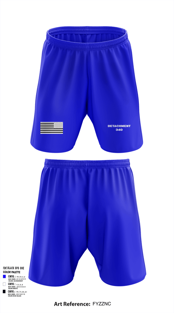 Athletic Shorts With Pockets, Detachment 340, Air Force, Teamtime, Team time, sublimation, custom sports apparel, team uniforms, spirit wear, spiritwear, sports uniforms, custom shirts, team store, custom team store, fundraiser sports, apparel fundraiser