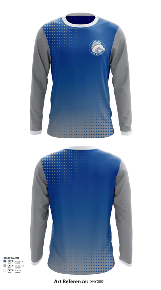 Long Sleeve Performance Shirt, Andrada Polytechnic High School, Spirit Store, Teamtime, Team time, sublimation, custom sports apparel, team uniforms, spirit wear, spiritwear, sports uniforms, custom shirts, team store, custom team store, fundraiser sports, apparel fundraiser