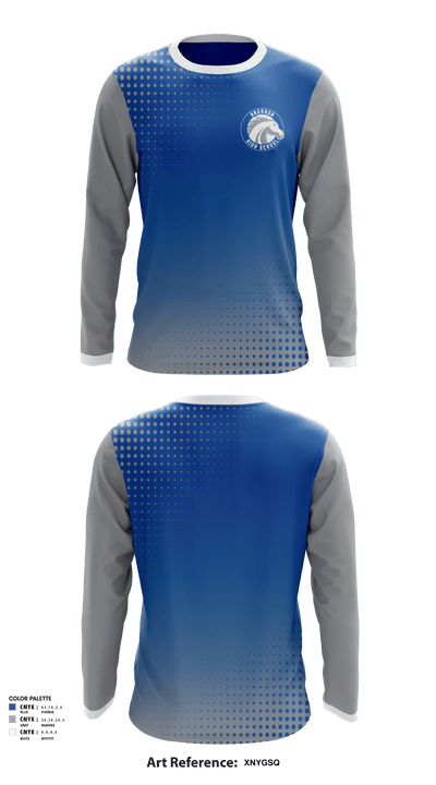 Andrada Polytechnic High School 34262371 Long Sleeve Performance Shirt - 1