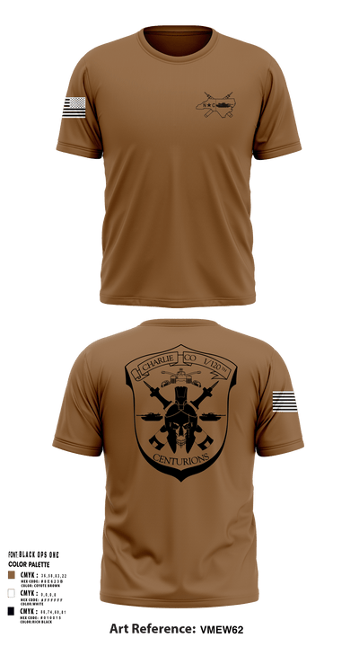Charlie Co 1/120th 69495993 Short Sleeve Performance Shirt - 3