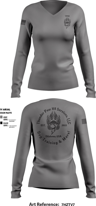 Women's Long Sleeve Vneck Shirt, , , Teamtime, Team time, sublimation, custom sports apparel, team uniforms, spirit wear, spiritwear, sports uniforms, custom shirts, team store, custom team store, fundraiser sports, apparel fundraiser