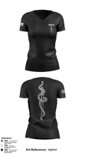 Charlie 19199497 Women's Short Sleeve V-neck Shirt - 3