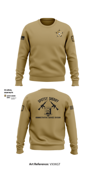 Crew Neck Sweatshirt, , Police, Teamtime, Team time, sublimation, custom sports apparel, team uniforms, spirit wear, spiritwear, sports uniforms, custom shirts, team store, custom team store, fundraiser sports, apparel fundraiser