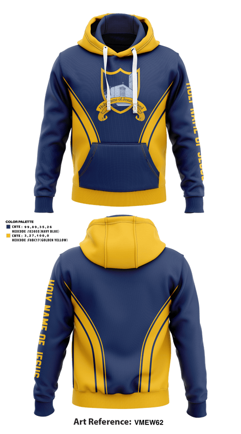 Hoodie, Holy Name Of Jesus School, Spirit Store, Teamtime, Team time, sublimation, custom sports apparel, team uniforms, spirit wear, spiritwear, sports uniforms, custom shirts, team store, custom team store, fundraiser sports, apparel fundraiser