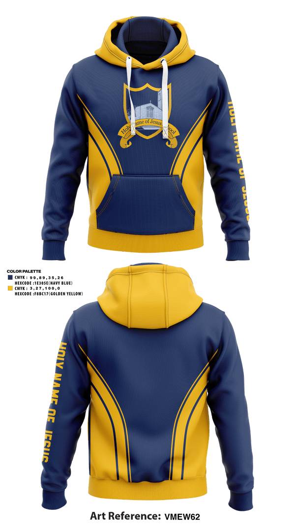 Hoodie, Holy Name Of Jesus School, Spirit Store, Teamtime, Team time, sublimation, custom sports apparel, team uniforms, spirit wear, spiritwear, sports uniforms, custom shirts, team store, custom team store, fundraiser sports, apparel fundraiser