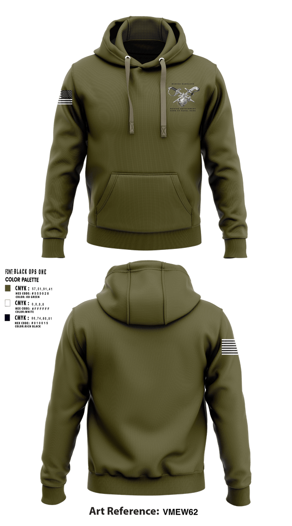 Hoodie, Marine Barracks/ Marine Detachment   32nd St Naval Base, Marines, Teamtime, Team time, sublimation, custom sports apparel, team uniforms, spirit wear, spiritwear, sports uniforms, custom shirts, team store, custom team store, fundraiser sports, apparel fundraiser