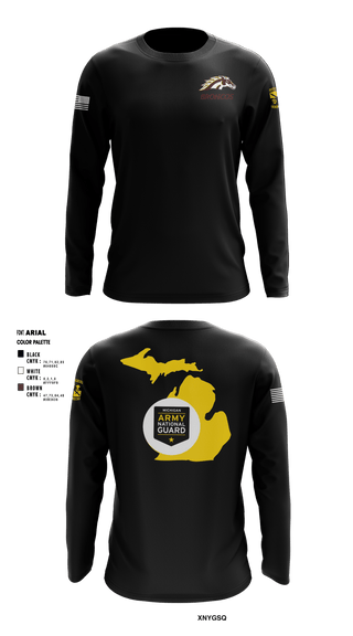 Long Sleeve Performance Shirt, , National Guard, Teamtime, Team time, sublimation, custom sports apparel, team uniforms, spirit wear, spiritwear, sports uniforms, custom shirts, team store, custom team store, fundraiser sports, apparel fundraiser