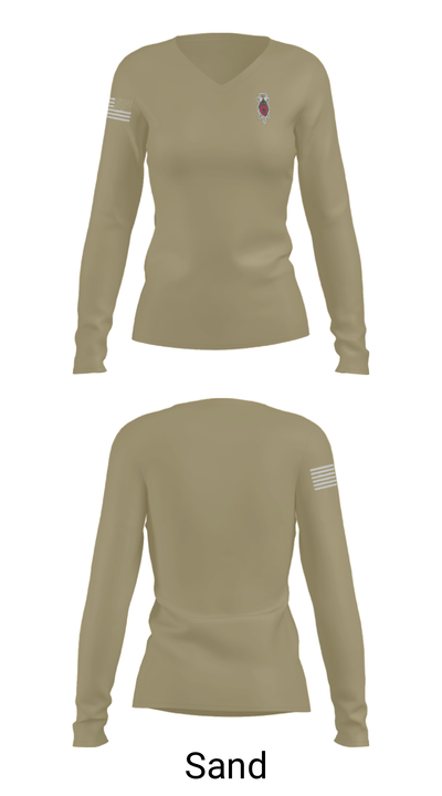 SOCAFRICA OSJA 25071446 Women's Long Sleeve V-neck Shirt - 48