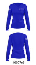 Coast Guard Auxiliary Flotilla 1607 71930511 Women's Long Sleeve V-neck Shirt - 20