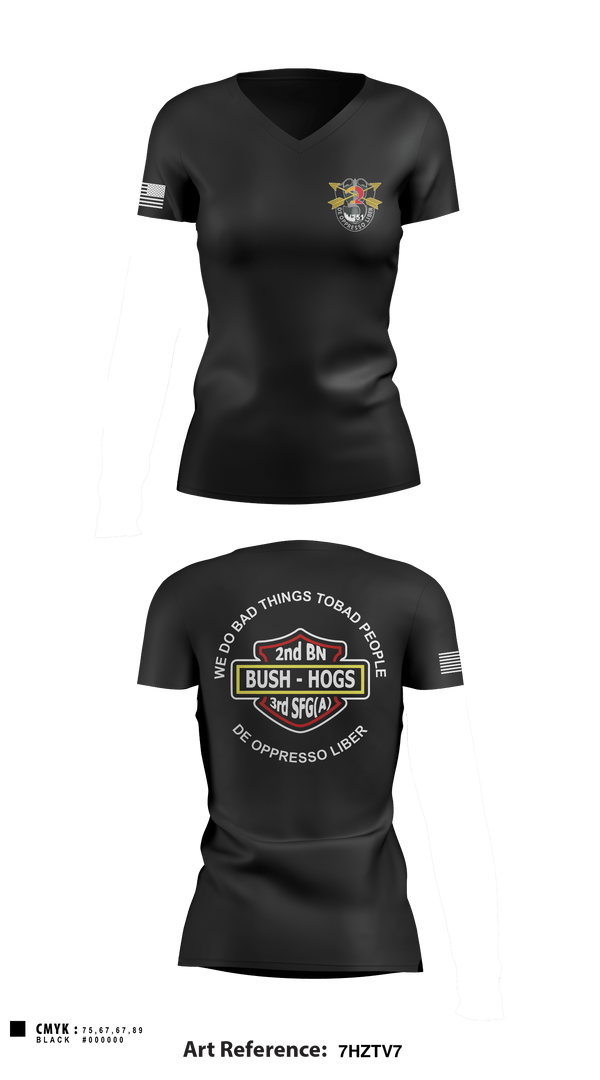 Women's Short Sleeve Vneck Shirt, MCPOD-XVIII Airborne Corps, Army, Teamtime, Team time, sublimation, custom sports apparel, team uniforms, spirit wear, spiritwear, sports uniforms, custom shirts, team store, custom team store, fundraiser sports, apparel fundraiser