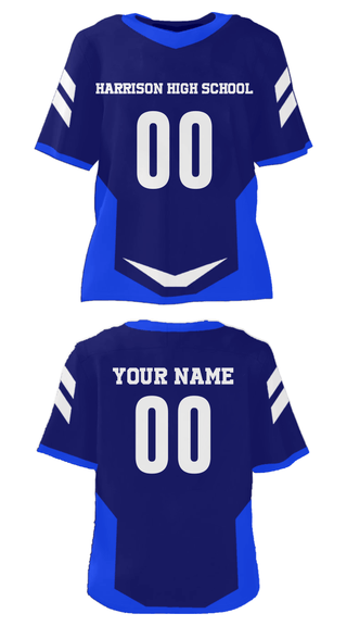 Mens Lacrosse Jersey, Harrison High School, Spirit Store, Teamtime, Team time, sublimation, custom sports apparel, team uniforms, spirit wear, spiritwear, sports uniforms, custom shirts, team store, custom team store, fundraiser sports, apparel fundraiser