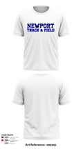 Newport High School Track & Field 49757231 Short Sleeve Performance Shirt - 3