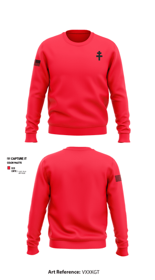 Crew Neck Sweatshirt, 1-325 AIR, Army, Teamtime, Team time, sublimation, custom sports apparel, team uniforms, spirit wear, spiritwear, sports uniforms, custom shirts, team store, custom team store, fundraiser sports, apparel fundraiser