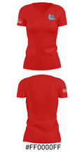 Ramona High School Cheer 63136049 Women's Short Sleeve V-neck Shirt - 24