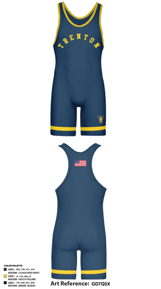 Wrestling Singlet, Trenton high school wrestling, Wrestling, Teamtime, Team time, sublimation, custom sports apparel, team uniforms, spirit wear, spiritwear, sports uniforms, custom shirts, team store, custom team store, fundraiser sports, apparel fundraiser