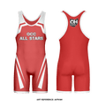 MOAC & OCC Wrestling All-Stars 84542741 Wrestling Singlet - 5