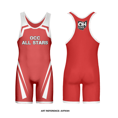 Wrestling Singlet, MOAC & OCC Wrestling All-Stars, Wrestling, Teamtime, Team time, sublimation, custom sports apparel, team uniforms, spirit wear, spiritwear, sports uniforms, custom shirts, team store, custom team store, fundraiser sports, apparel fundraiser