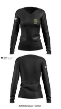EPA-CID Baton Rouge 49649742 Women's Long Sleeve V-neck Shirt - 1
