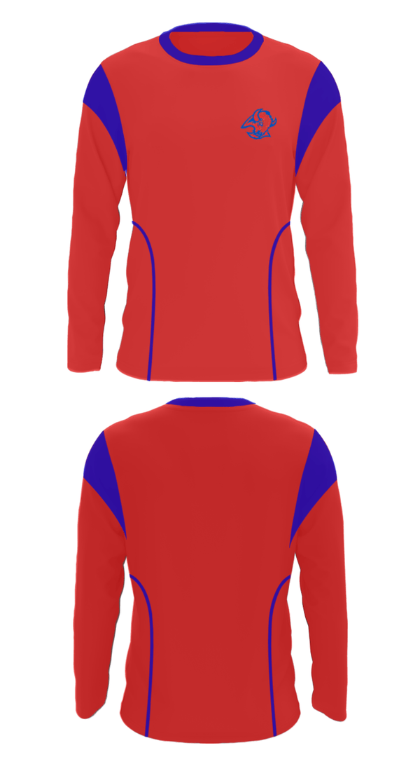 Long Sleeve Performance Shirt, Republic Junior High School, Spirit Store, Teamtime, Team time, sublimation, custom sports apparel, team uniforms, spirit wear, spiritwear, sports uniforms, custom shirts, team store, custom team store, fundraiser sports, apparel fundraiser