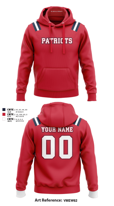 Merrimack Valley Flag Football 51050424 Hoodie - 6