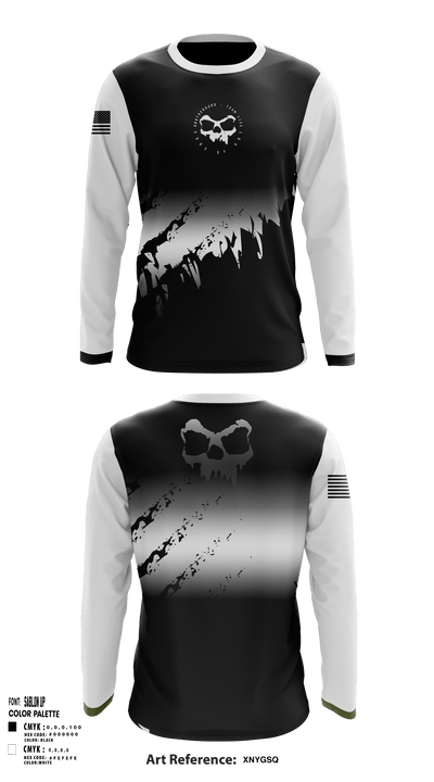 SUDT GAMING 91293012 Long Sleeve Performance Shirt - 1