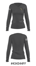 Nettleton High School Volleyball 63233757 Women's Long Sleeve V-neck Shirt - 25