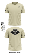 2ND PLT B CO 1-67AR 75629635 Short Sleeve Performance Shirt - 3