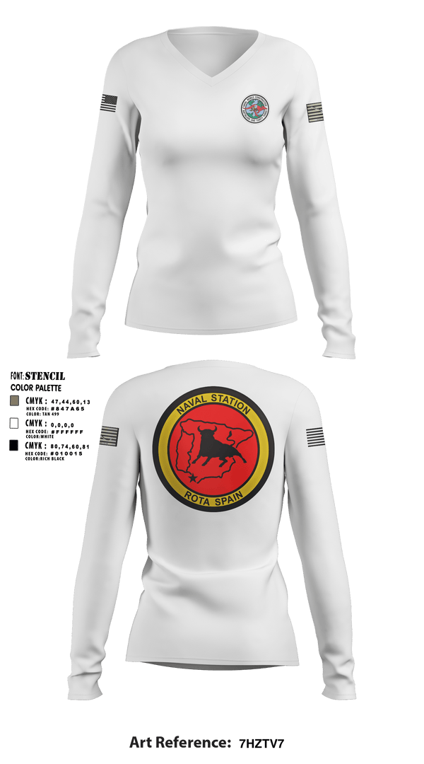 Women's Long Sleeve Vneck Shirt, , Navy, Teamtime, Team time, sublimation, custom sports apparel, team uniforms, spirit wear, spiritwear, sports uniforms, custom shirts, team store, custom team store, fundraiser sports, apparel fundraiser