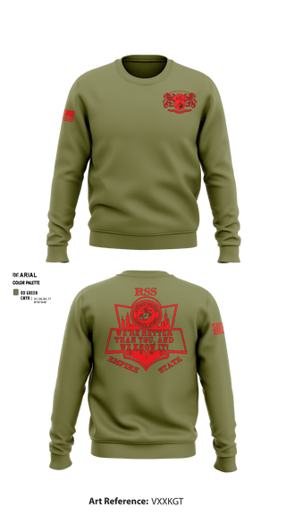 Crew Neck Sweatshirt, RSS EMPIRE STATE, Marines, Teamtime, Team time, sublimation, custom sports apparel, team uniforms, spirit wear, spiritwear, sports uniforms, custom shirts, team store, custom team store, fundraiser sports, apparel fundraiser