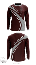 Chattanooga Valley Middle School Basketball 24741266 Long Sleeve Shooting Shirt - 1