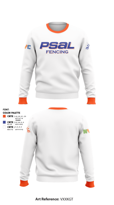 PSAL Fencing 21954605 Crew Neck Sweatshirt - 4
