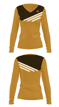 Mcgregor High School Dance 18446301 Women's Long Sleeve V-neck Shirt - 7