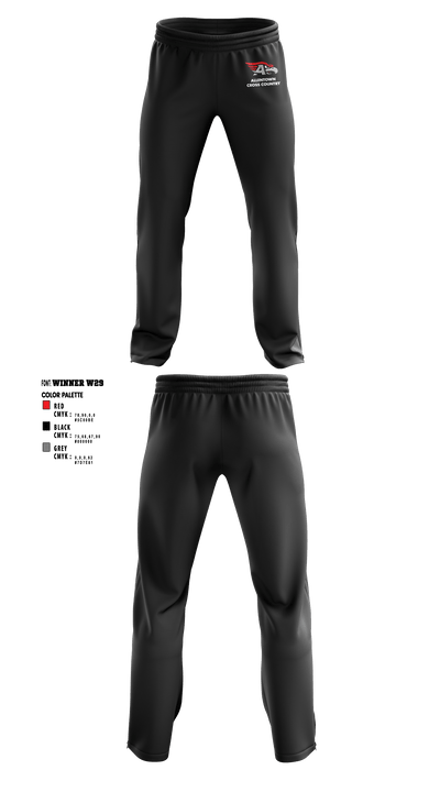 Allentown High School Cross Country 36691106 Sweatpants - 5