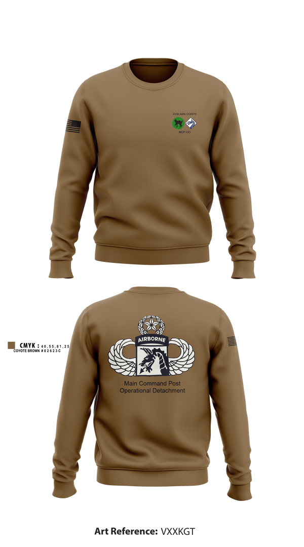Crew Neck Sweatshirt, , Army, Teamtime, Team time, sublimation, custom sports apparel, team uniforms, spirit wear, spiritwear, sports uniforms, custom shirts, team store, custom team store, fundraiser sports, apparel fundraiser