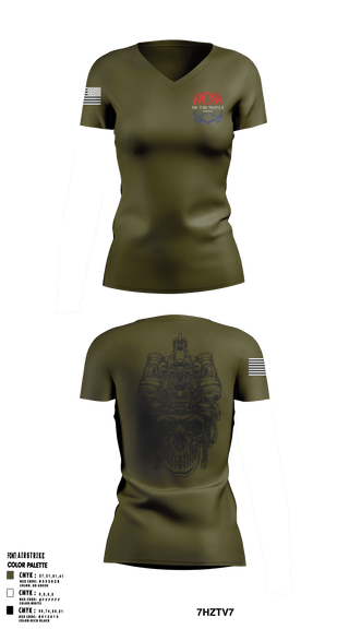 Women's Short Sleeve Vneck Shirt, , Marines, Teamtime, Team time, sublimation, custom sports apparel, team uniforms, spirit wear, spiritwear, sports uniforms, custom shirts, team store, custom team store, fundraiser sports, apparel fundraiser