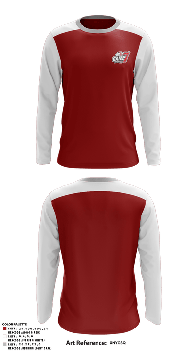 Game 7 Baseball 78103132 Long Sleeve Performance Shirt - 1