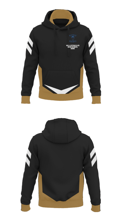 Williston-Elko High School Band 79083525 Hoodie - 4