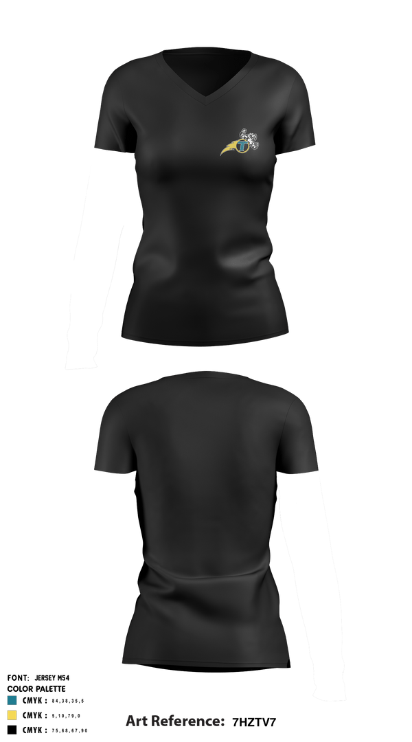 Women's Short Sleeve Vneck Shirt, NE Thunder Football, Football, Teamtime, Team time, sublimation, custom sports apparel, team uniforms, spirit wear, spiritwear, sports uniforms, custom shirts, team store, custom team store, fundraiser sports, apparel fundraiser