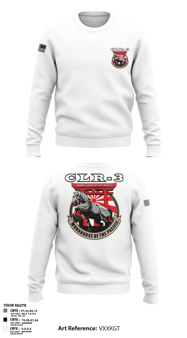 Crew Neck Sweatshirt, CLR-3, Marines, Teamtime, Team time, sublimation, custom sports apparel, team uniforms, spirit wear, spiritwear, sports uniforms, custom shirts, team store, custom team store, fundraiser sports, apparel fundraiser