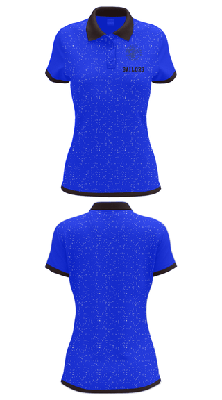 Women's Short Sleeve Performance Polo, Sailors, Field Hockey, Teamtime, Team time, sublimation, custom sports apparel, team uniforms, spirit wear, spiritwear, sports uniforms, custom shirts, team store, custom team store, fundraiser sports, apparel fundraiser